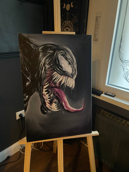 Oil painting Venom